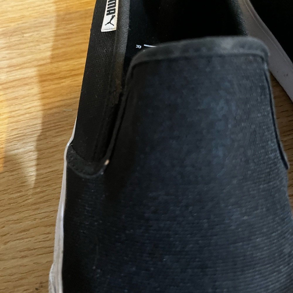 Puma Men's Black Slip-On Sneakers - Picture 5 of 6